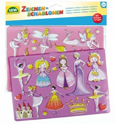 Lena Lena Tekensjablonen Prinsessen en Elfjes