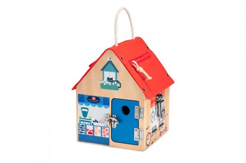 Lilliputiens houten Grendelhuis