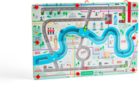 BigJigs Holz Magnetisches Labyrinth London Lernspielzeug Puzzle