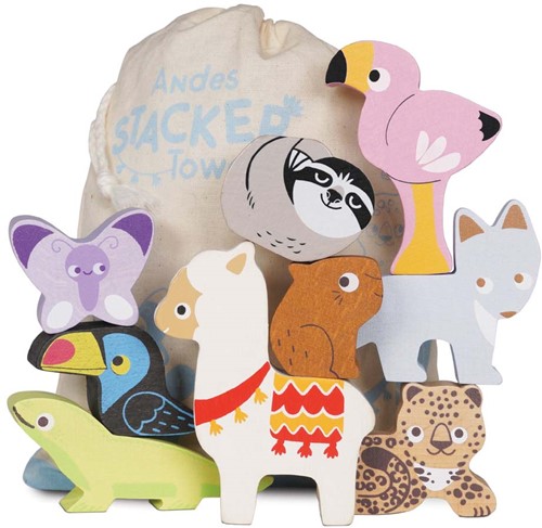Le Toy Van LTV – Andes Stacker Tower & Bag