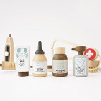 Le Toy Van set vétérinaire jouet animaux FSC 100% carton éducatif-2