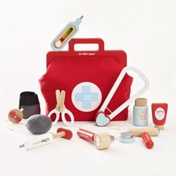 Le Toy Van LTV - Vintage Doctor Roleplay Wooden Kit - FSC 100%