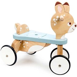 Le Toy Van porteur cerf - jouet en bois à chevaucher pour tout-petits