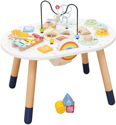 Le Toy Van table d'activités sensorielles en bois - jouet durable FSC 100%
