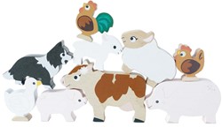 Le Toy Van LTV - Animaux de la ferme à empiler