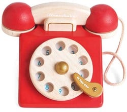Le Toy Van LTV - Vintage Wooden Phone - Original Version