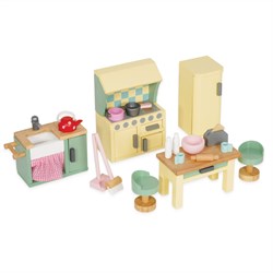 Le Toy Van meubles de cuisine en bois pour maison de poupée Daisylane - FSC 100% jouet