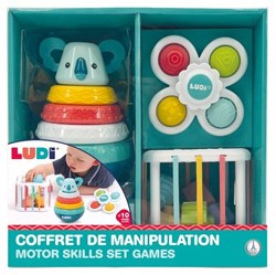 Ludi valise d'activités jouets sensoriels pour bébés et tout-petits motricité