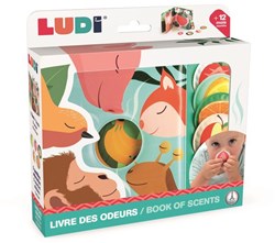 Ludi livre parfumé fruit jouet sensoriel livre bébé interactif