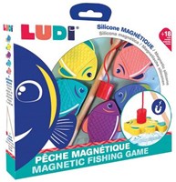 Ludi Magnetisches Angelspiel Badespielzeug - buntes Wasserspielzeug für Kinder