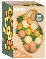Ludi Spielbälle sensorisches Spielzeug 90 Stück Bällebad Baby