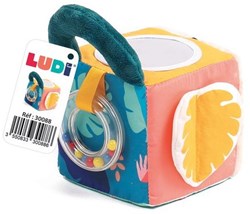 Ludi cube en tissu jouet sensoriel bébé activités jungle