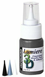 Jacquard Lumiere 3D-Farbe, Blister, Stahlgrau, 29 ml