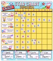 Fiesta Crafts Magnetic Superhero Star Chart
