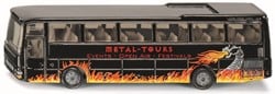 SIKU 1624, MAN Reisebus, Metall/Kunststoff, Schwarz, Spielzeugauto für Kinder