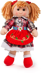 Bigjigs Mandie Puppe Mittelgroß