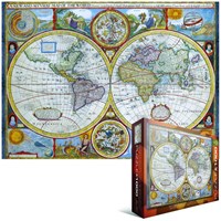 Eurographics puzzle Antike Weltkarte - 1000 Teile-2