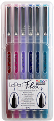 Marvy Uchida Marvy Uchida Le Pen Flex Set Jewel 6-teilig