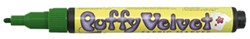 Marvy Uchida Marvy Uchida Puffy Velvet Textilmarker Dunkelgrün