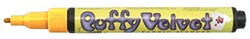 Marvy Uchida Marvy Uchida Puffy Velvet Textile Pen Neon Orange
