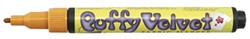 Marvy Uchida Marvy Uchida Puffy Velvet Textilmarker Ocker