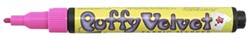 Marvy Uchida Marvy Uchida Puffy Velvet Textielstift Roze