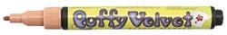 Marvy Uchida Marvy Uchida Puffy Velvet Textile Marker Lachsrosa