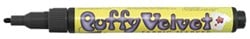 Marvy Uchida Marvy Uchida Puffy Velvet Textilmarker Schwarz