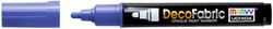 Marvy Uchida Marvy Uchida Textilfarbmarker, kräftiges Perlmuttblau