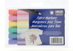 Marvy Uchida Marvy Uchida Textilmarker, kräftiges Pastell, 6 Stück