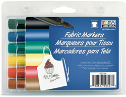 Marvy Uchida Marvy Uchida Textilmarker Bold Primary 6 Stück