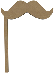 Gomille figurine MDF jouet moustache 26 cm plaisir créatif décoration