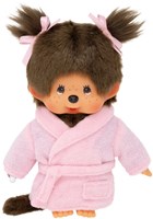 Monchhichi Meisje in badjas (20cm)