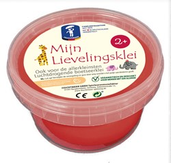 Feuchtmann pâte à modeler rouge 500g - pâte autodurcissante sans allergènes