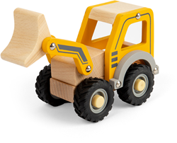 BigJigs pelleteuse en bois - jouet de construction durable pour enfants