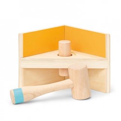 Micki MINI - Houten hamerbank driehoek