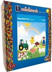 Ministeck Ministeck Farm 4in1 - XL Box - 1000 Stück