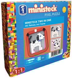 Ministeck Ministeck Mini Frames Hund – Kleine Box