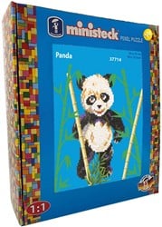 Ministeck Ministeck Panda (klein) - XL Box - 1200 Stück
