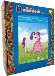 Ministeck Ministeck Prinzessinnen und Pferd – XL Box – 1200 Stück