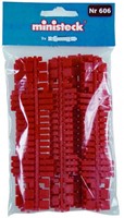 Ministeck Ministeck zwart 9 strips in zak