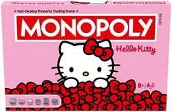 Hasbro Monopoly Brettspiel Hello Kitty Edition für Kinder und Erwachsene