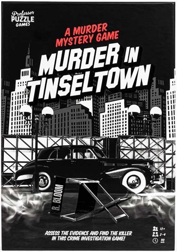Murder in Tinseltown jeu de cartes enquête mystère détective Hollywood