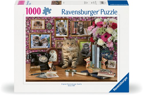 Ravensburger Katzen Puzzle - 1000 Teile Erwachsenenpuzzle-2