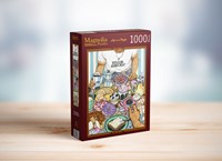 Magnolia Puzzle - 1000 Teile Erwachsenenpuzzle Blumenmotiv-2