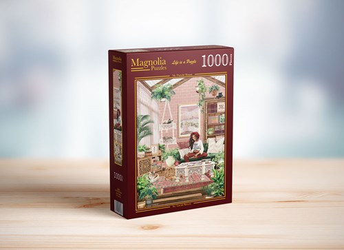 Magnolia Puzzle 1000 Teile - My Puzzle Room Puzzle für Erwachsene-2