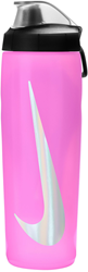 Nike gourde sport Refuel Bottle Locking Lid 710 ml rose noir argent