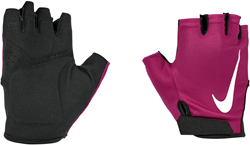 Nike Fitnesshandschuhe Damen Pink Schwarz Weiß - Gym Essential FG 2.0 L