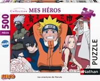 Nathan puzzle Naruto's Adventures - 500 pièces puzzle anime-2
