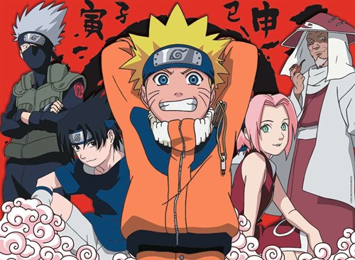 Nathan puzzle Naruto's Adventures - 500 pièces puzzle anime